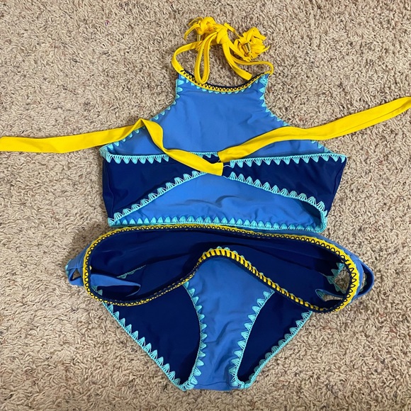Jessica Simpson whipstitch reversible bikini - Picture 7 of 10